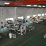 Auto type HF edge glued panel press