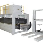 Auto type HF edge glued panel press