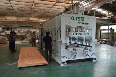 CLT Press Machine
