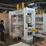 Vertical + 3D HF plywood bending press