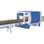 Multi rip saw for log cutting