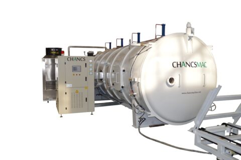 10CBM High frequency vacuum kiln dryer