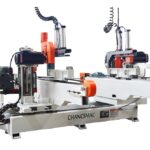Double end cutting saw