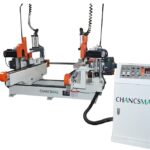 Double end cutting saw