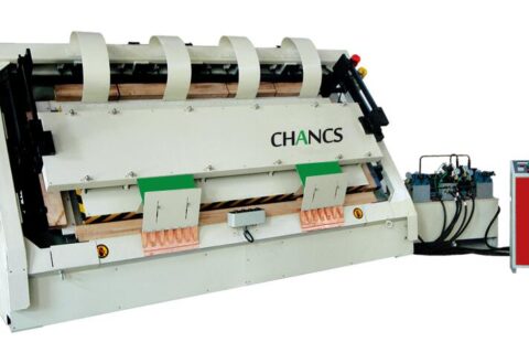 High frequency door assembly machine