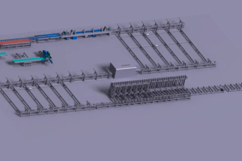 Glulam production line