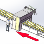 PUR glue applicator (Swing type)
