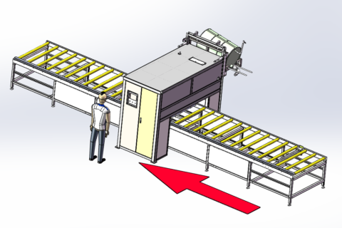 PUR glue applicator (Swing type)