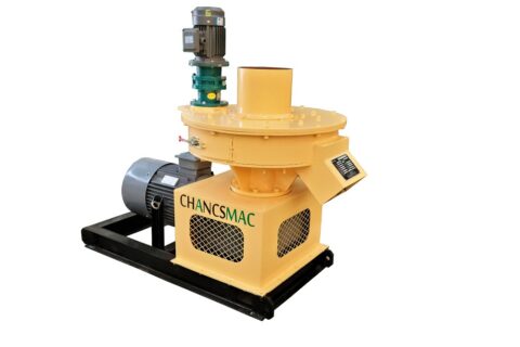 Wood pellet making machine