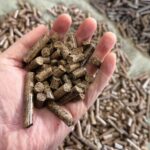 Wood pellet making machine