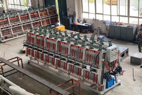 Two sets hydraulic composer shipping to Indonesia