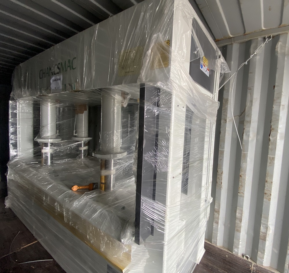 1×40’HQ Hydraulic press shipping to Indonesia | CHANCSMAC