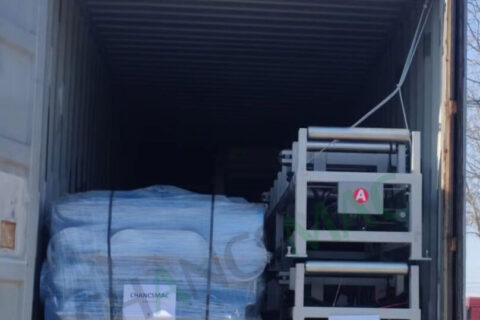 Glulam press machines shipping to Australia