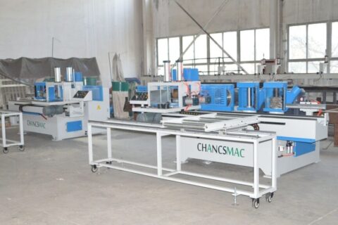 Glulam finger joint machine test