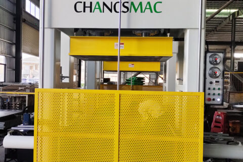 HF plywood bending press shipping to Russia