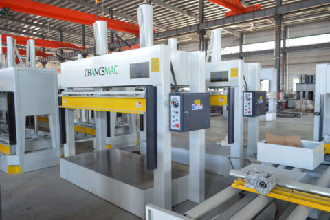 200T press + 100T press + Glue spreader finished