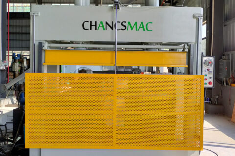 HF plywood bending press finished for end user