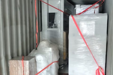 1×40’HQ container loading