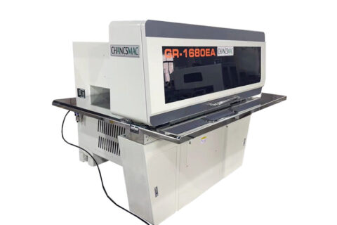 Veneer splicing machine test and shipping