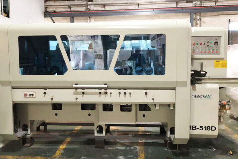 5 spindles 4 side moulder test