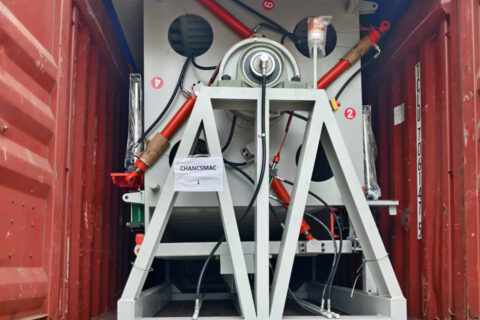 Rotary press shipping to Middle east asia